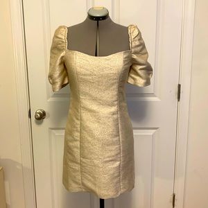 Cream "Power Puff Dress" by BB Dakota (NWT)